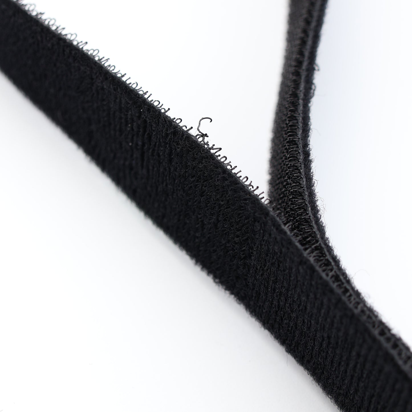 Hook and loop tape - double-sided 30 mm/1 m nylon black