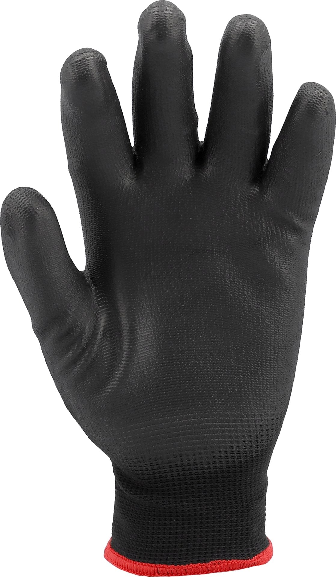 Pracovní rukavice nylon/PU Yato - černé velikost 10