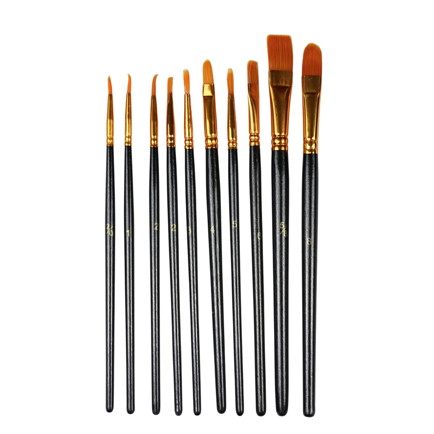 MageCraft nylon brushes - 10 pcs.