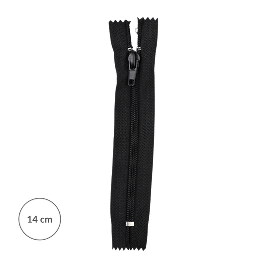 Zamek błyskawiczny - spiralny #5 nierodzielczy auto lock 14cm