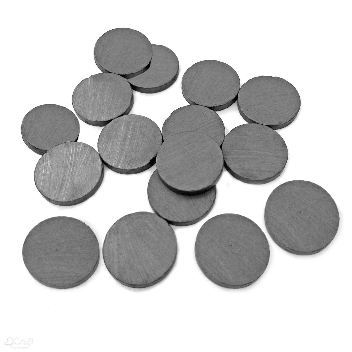 Magnesy DpCraft - průměr 16 mm x 3 mm, 16 ks